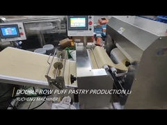 Machine 100pcs/M Automatic Puff Pastry de souffle de boulangerie de SUS faisant la machine